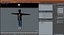 Dark Skin Teenager Fashionable Style T Pose
