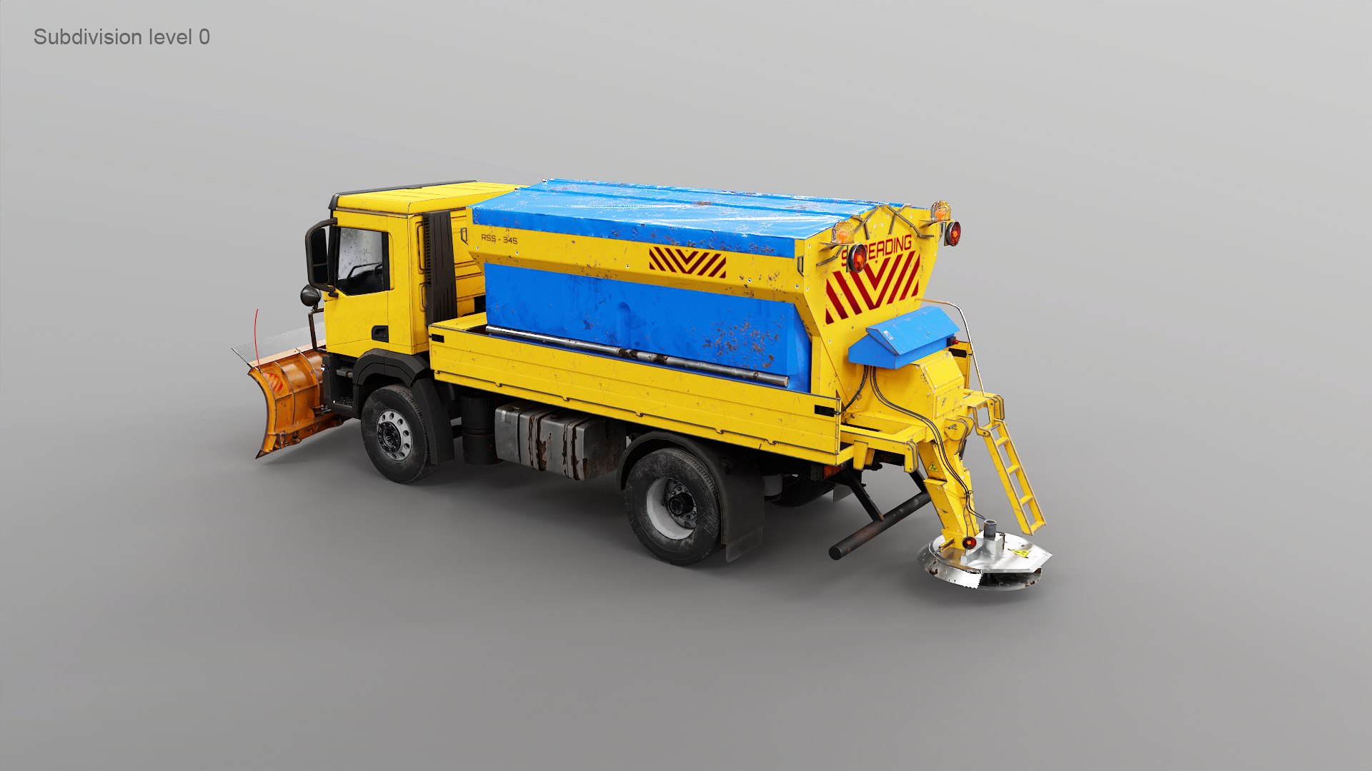 3D Aged Snow Plow Truck 3D Model - Winter Service Vehicle with Plow and Salt Spreader https://p.turbosquid.com/ts-thumb/3s/bZ2RnI/Wh/spused_tooblag_003/png/1762019136/1920x1080/fit_q87/6d07bc262f017d0e89003569156c353733a714de/spused_tooblag_003.jpg