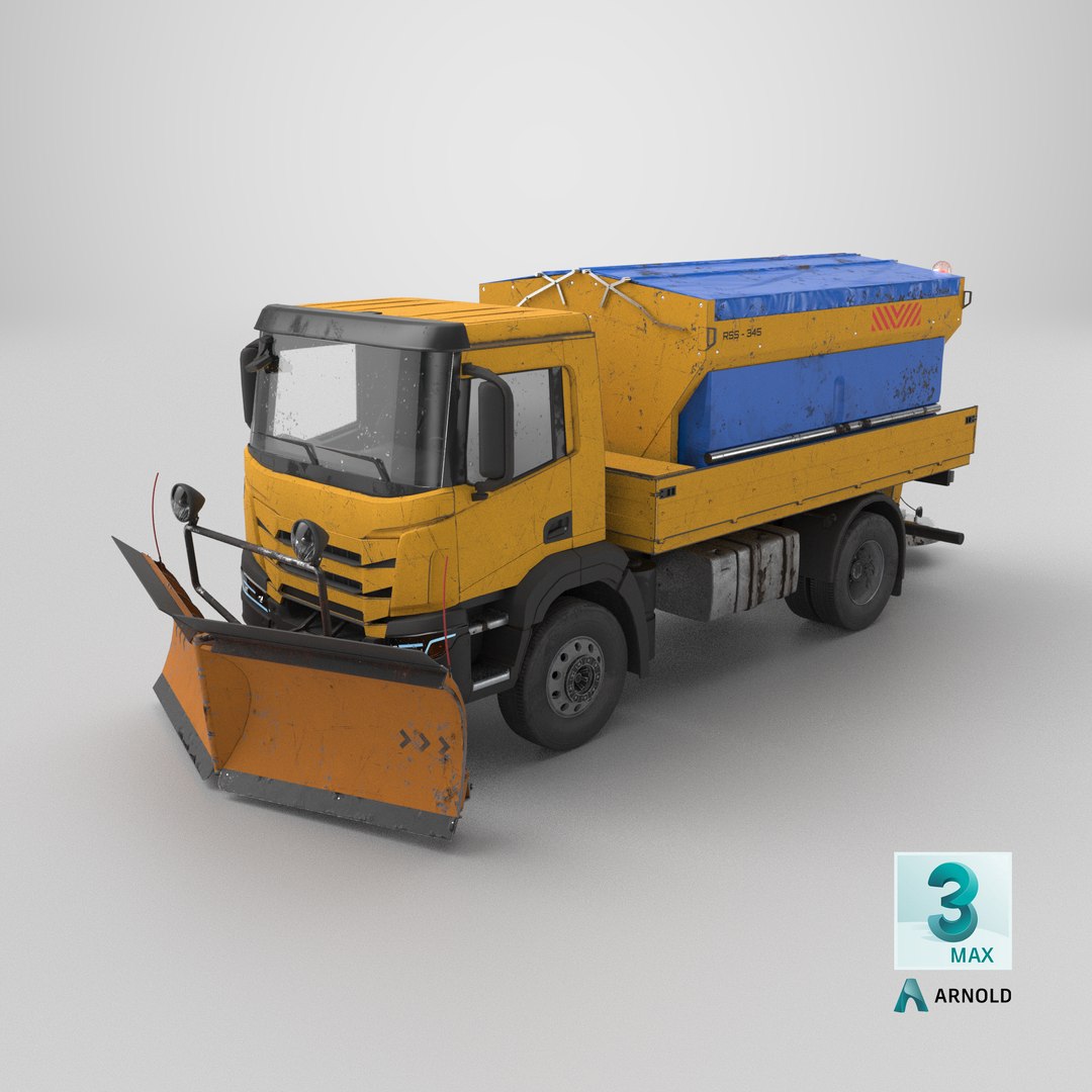 3D Aged Snow Plow Truck 3D Model - Winter Service Vehicle with Plow and Salt Spreader https://p.turbosquid.com/ts-thumb/3s/bZ2RnI/zt/stemcell_max_arnold_render/png/1762201642/1920x1080/fit_q87/525ca12b73a225d7c9a3f1a65423b82d69a6324b/stemcell_max_arnold_render.jpg