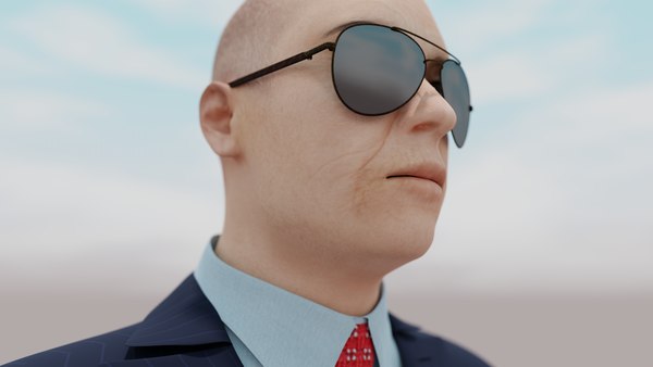 Business Man Rigged model