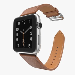 3d model apple watch hermes 42mm