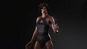 Zombie chick model