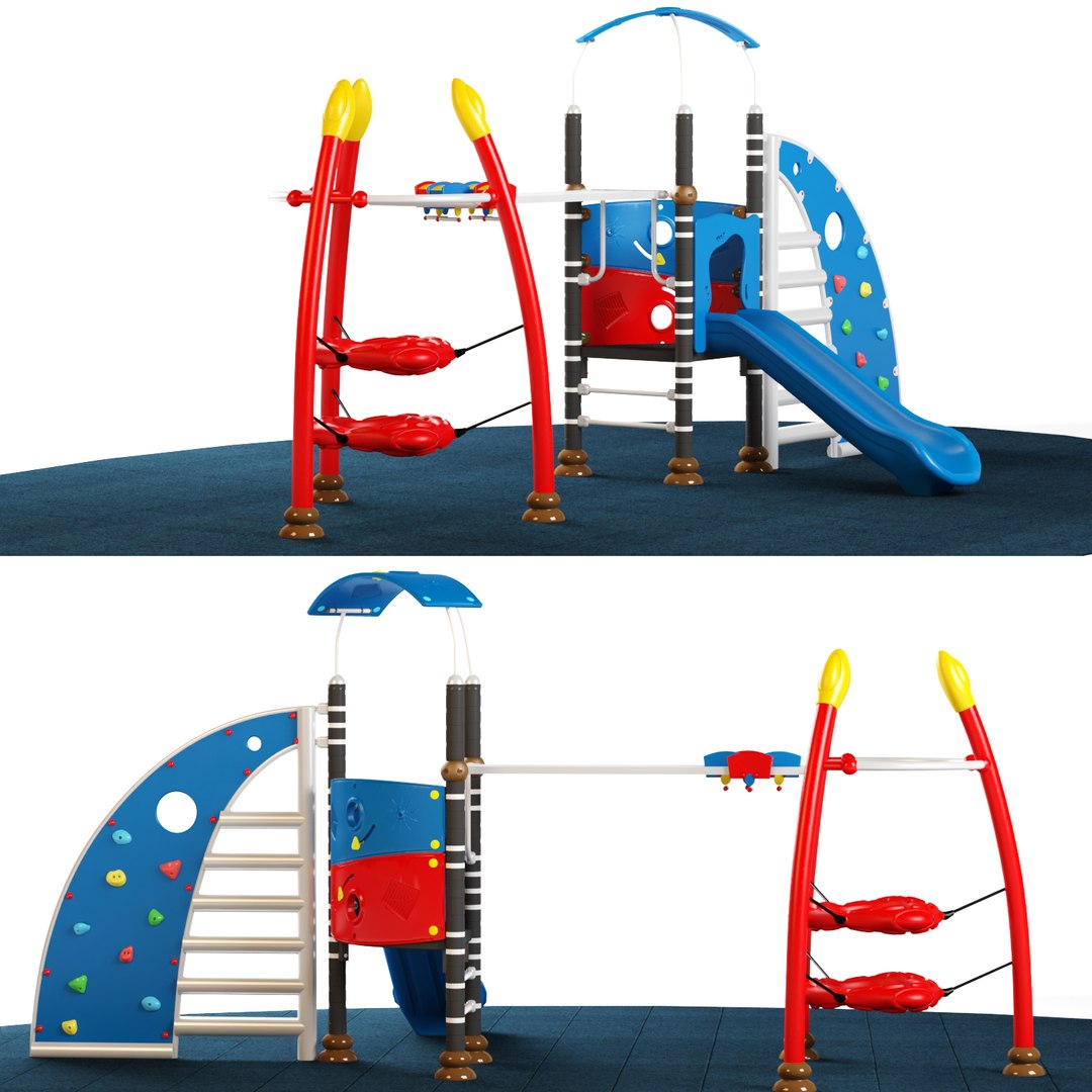 Kids Playground 3D Model - TurboSquid 1546057