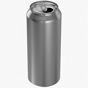 Opened Standard Aluminum Can 500ML model