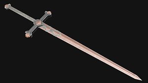 dwarf sword 3D model