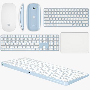 Apple Magic Keyboard and Mouse and Trackpad