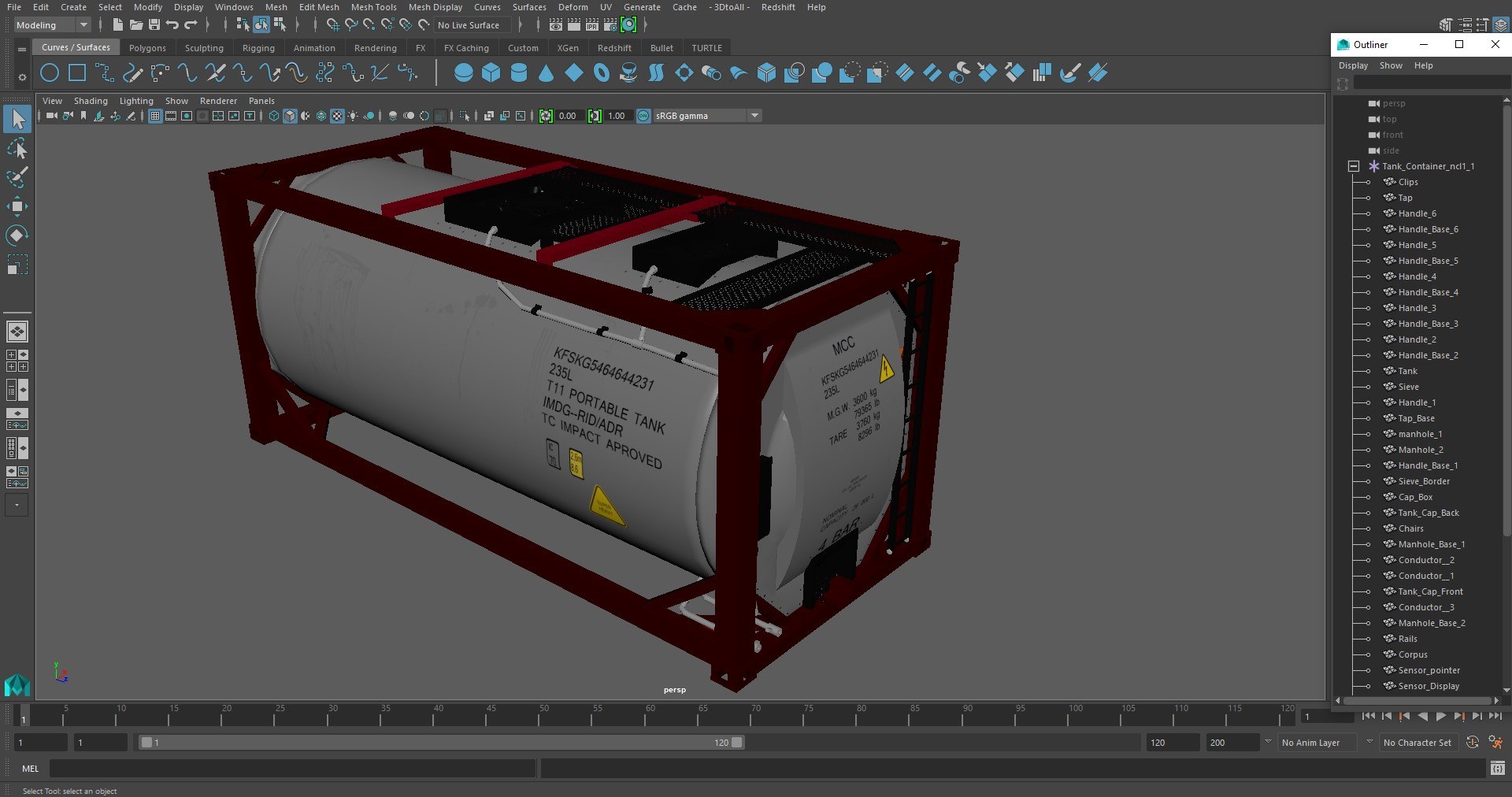 3D Tank Container - TurboSquid 2144506