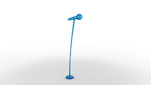 3D cartoon microphone