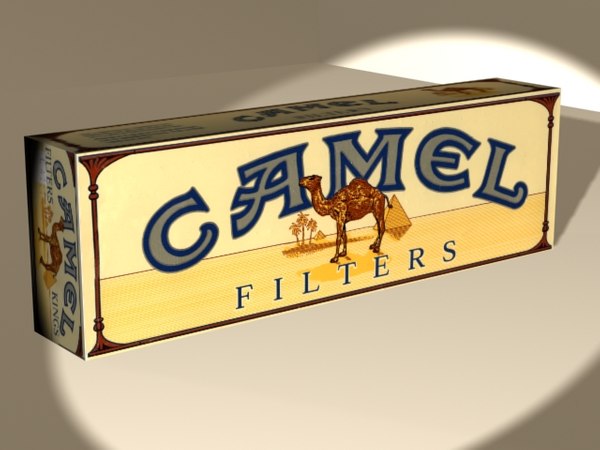 camel cigarettes carton 3d carton camels cigarettes cigs model
