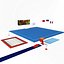 Vaulting Table Trampoline flags