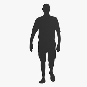 Young Man Silhouette