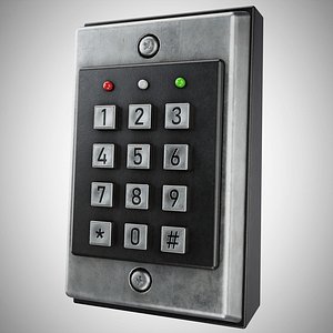 Keypad Lock 2 3D model