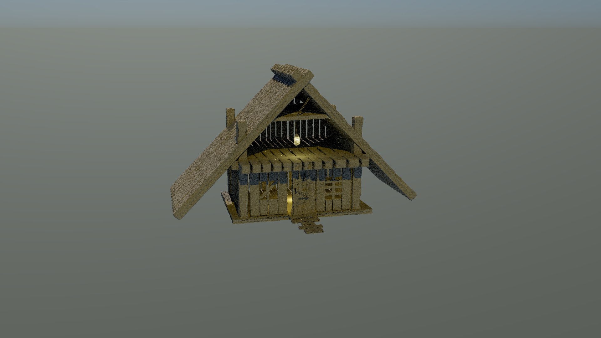 3D Log cabin - TurboSquid 2181959