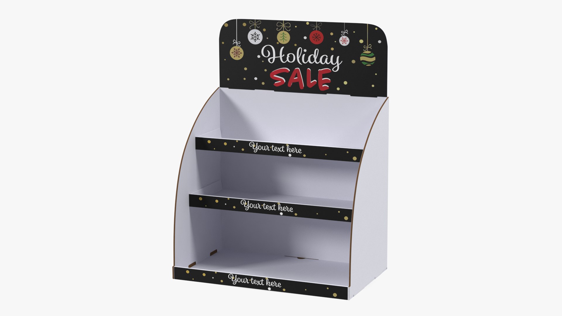 Sale Display Counter Top 3D model preview