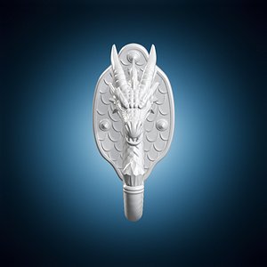 Dragon Claw Wall Hook 3D Printable Model