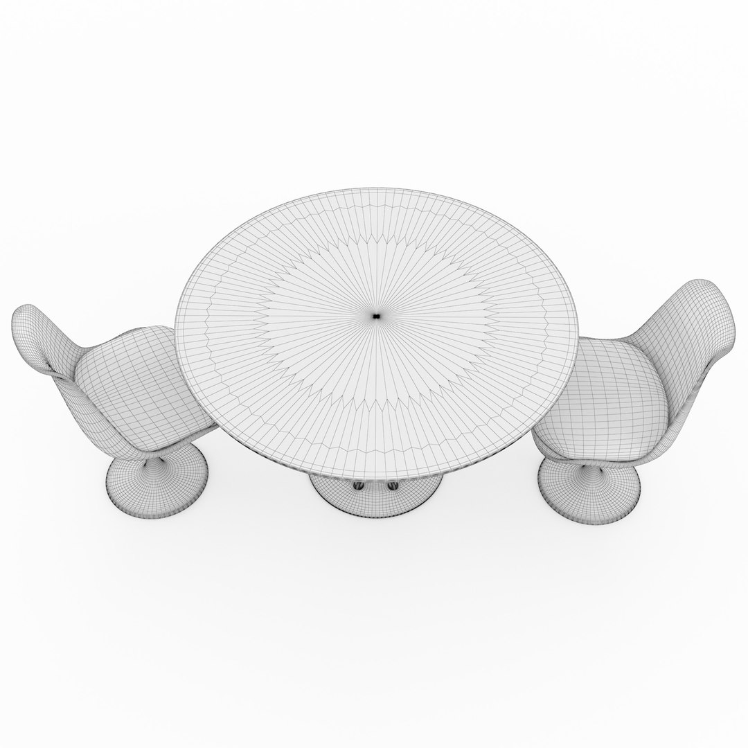 Modway Cyclone Table 3D - TurboSquid 1653621