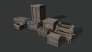 box chest model