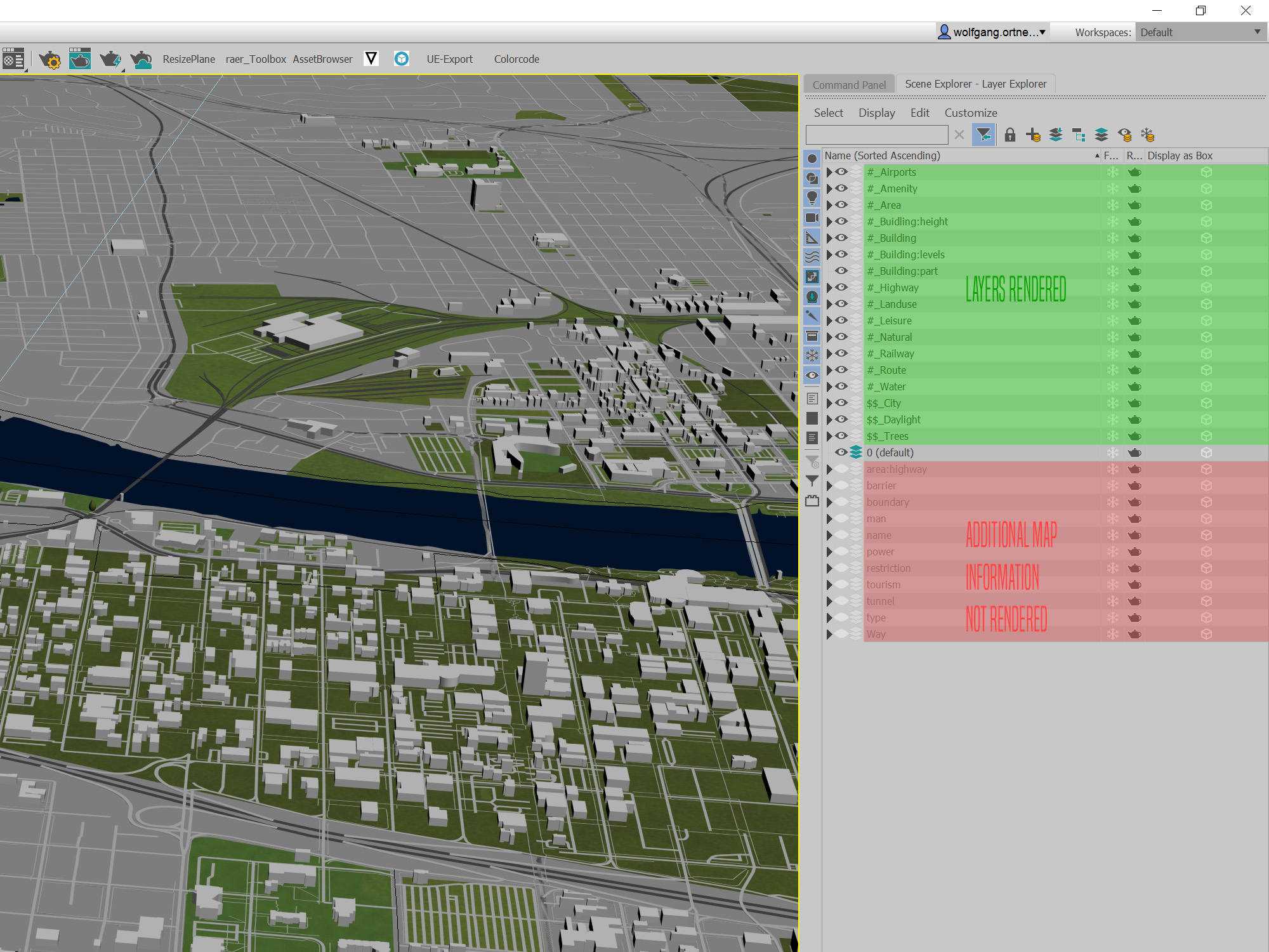 Buildings houses maps 3D model - TurboSquid 1612104