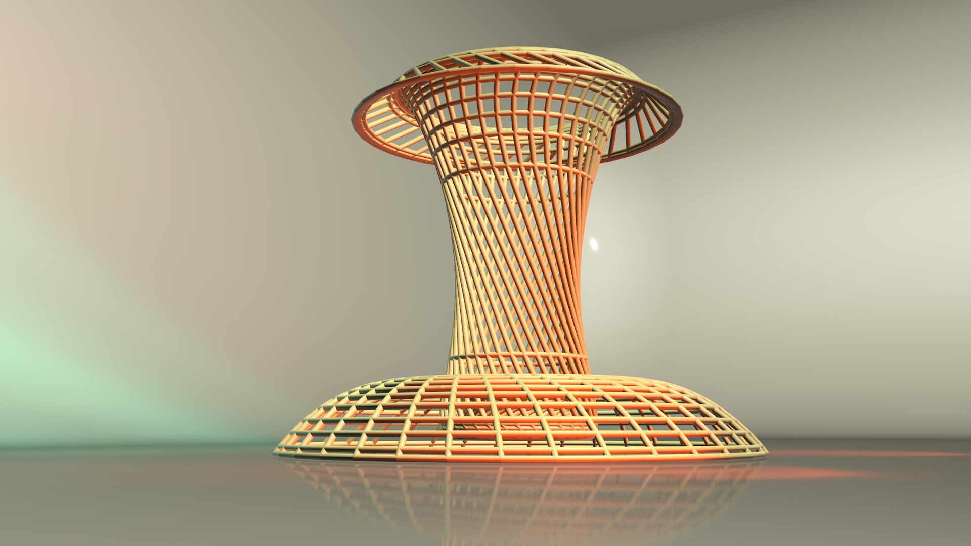 3D Abstract chair model - TurboSquid 1837034