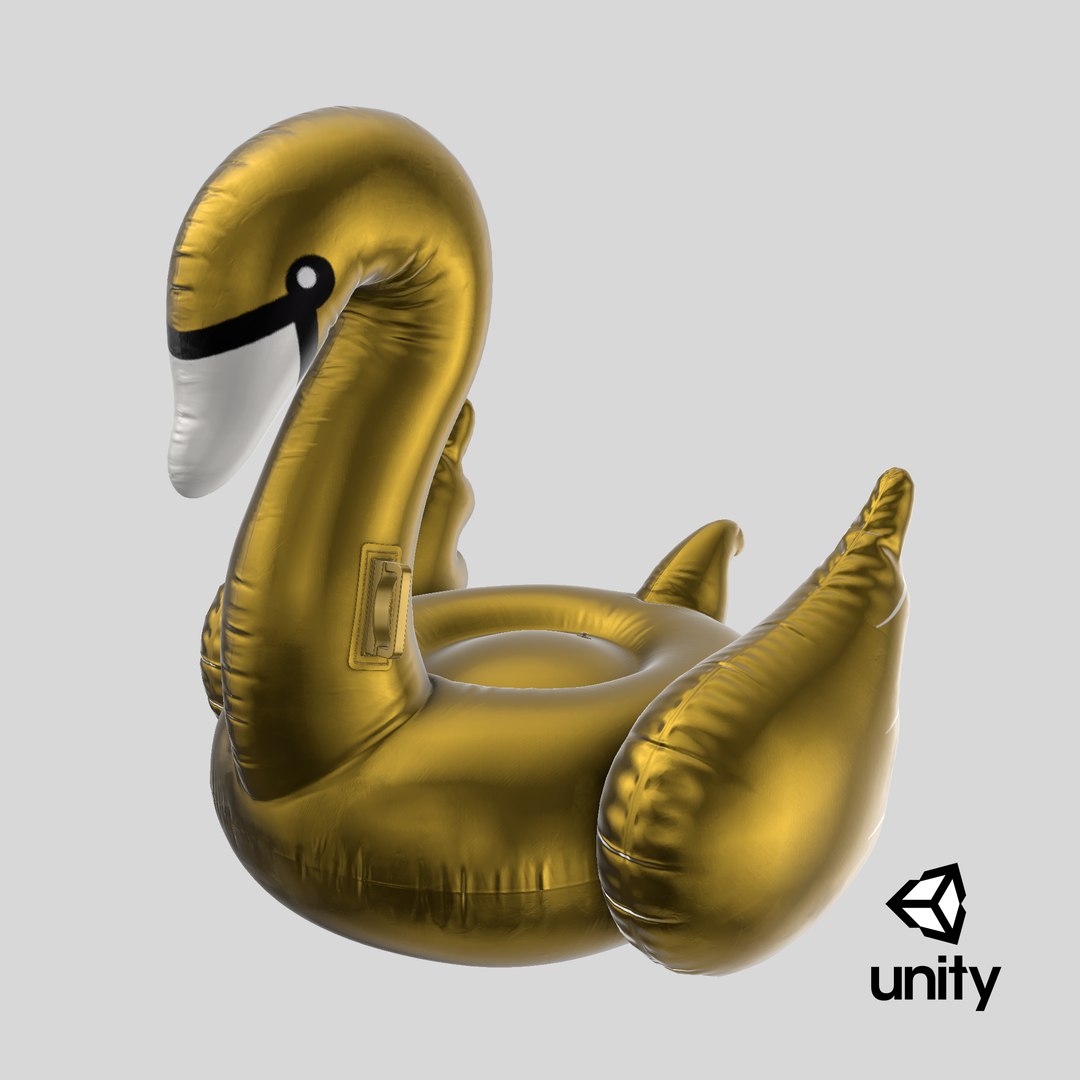 Inflatable Luxe Ride On Float Gold Swan 3D https://p.turbosquid.com/ts-thumb/3t/RNkiPu/3v/stemcell_unity_render/png/1735054404/1920x1080/fit_q87/619265fdd99223566b135f83eeac6509f5cc2147/stemcell_unity_render.jpg