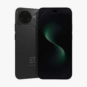 3D Huawei nova 15 Pro Black