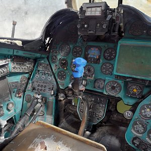 3D Mi-24 Pilot Cockpit Photogrammetry Scan model