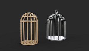 Bird cage 3D model 3D