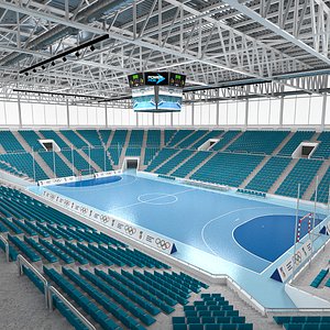 3D Handball Arena 01