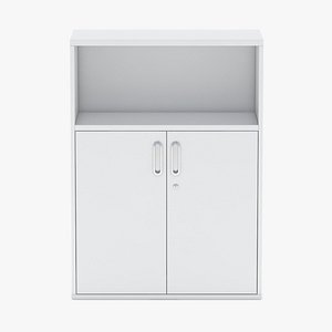 3D model storage cabinet herman