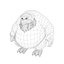 Modelo 3D de Urso Gordo e Rechonchudo com Rigging