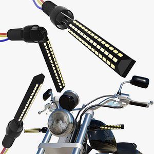 3D Universal Motorcycle LED Indicator