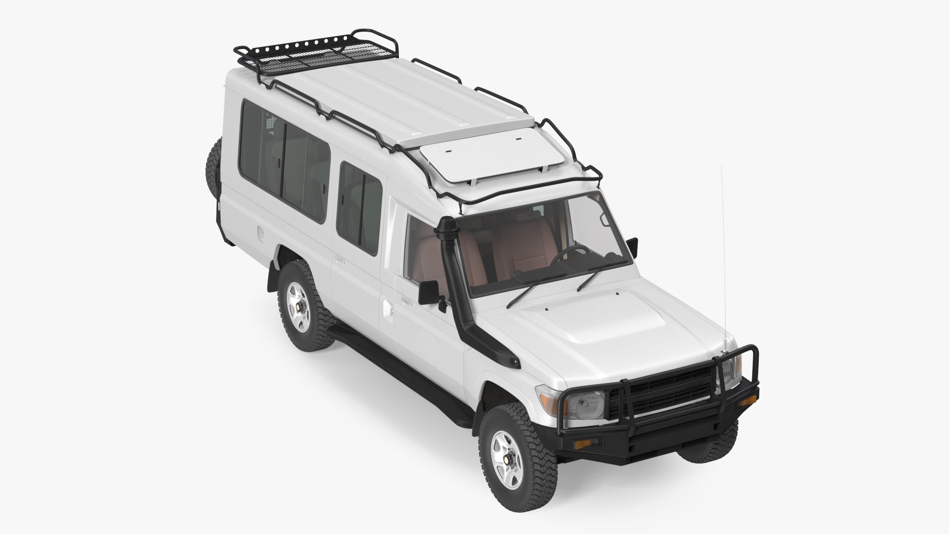 Safari Vehicle 4x4 3D model preview