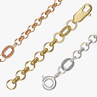 Diamond cut Rollo Chain CH005