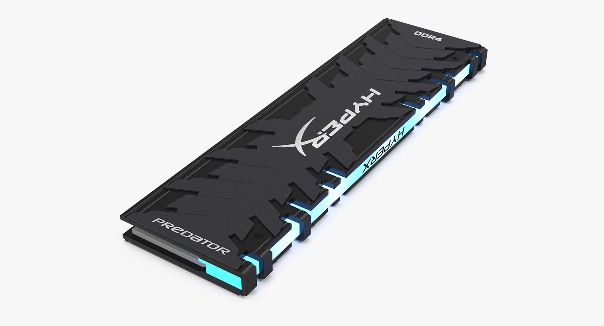 Kingston HyperX Radiator 3D model preview