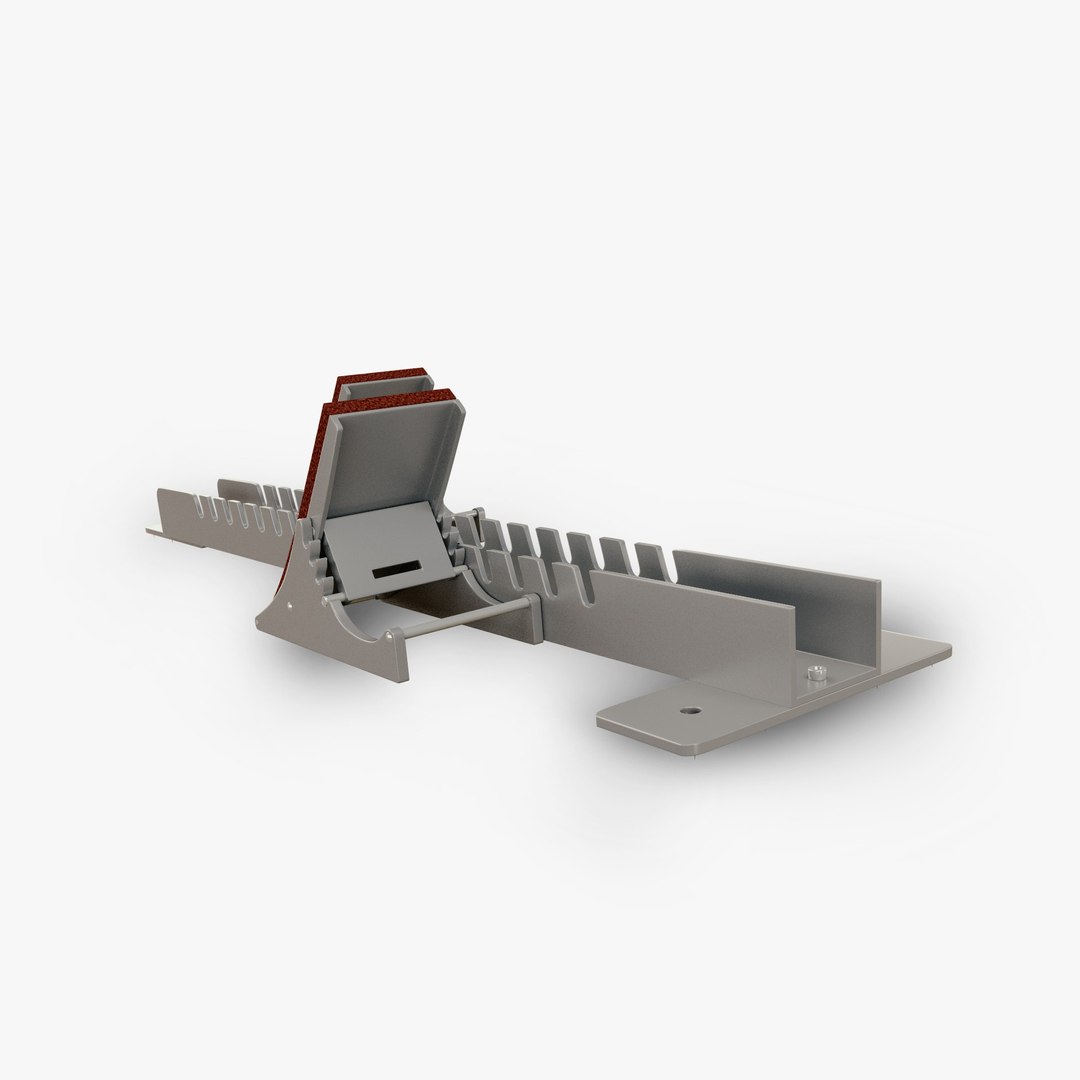3d Model Starting Block