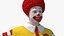 McDonalds Clown Bench Sitting Pose