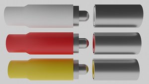 rca plug 3D