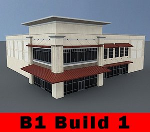 3d building b1 complete retail