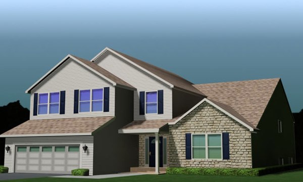 fully house 3d model