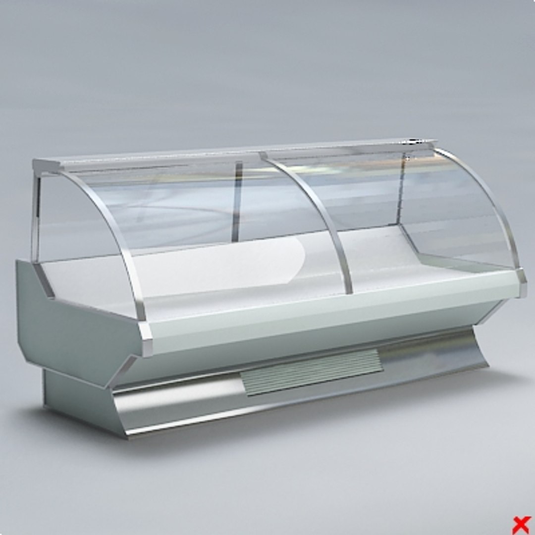 refrigerator display 3d model