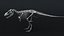 3d model rigged tyrannosaurus rex skeleton bones