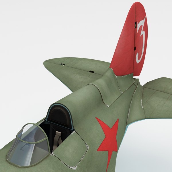 3ds max polikarpov i-16 2