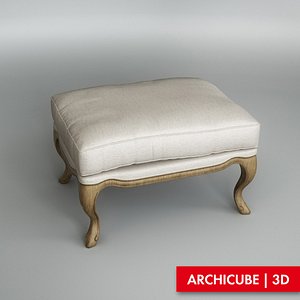 ottoman 3d max