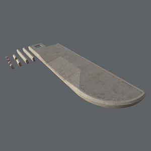 Sidewalk - Modular Set 4 Low Poly