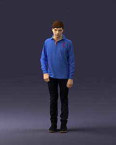 human ready 3D model
