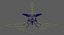 3D model housefly rigged animations 2