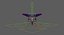 3D model housefly rigged animations 2
