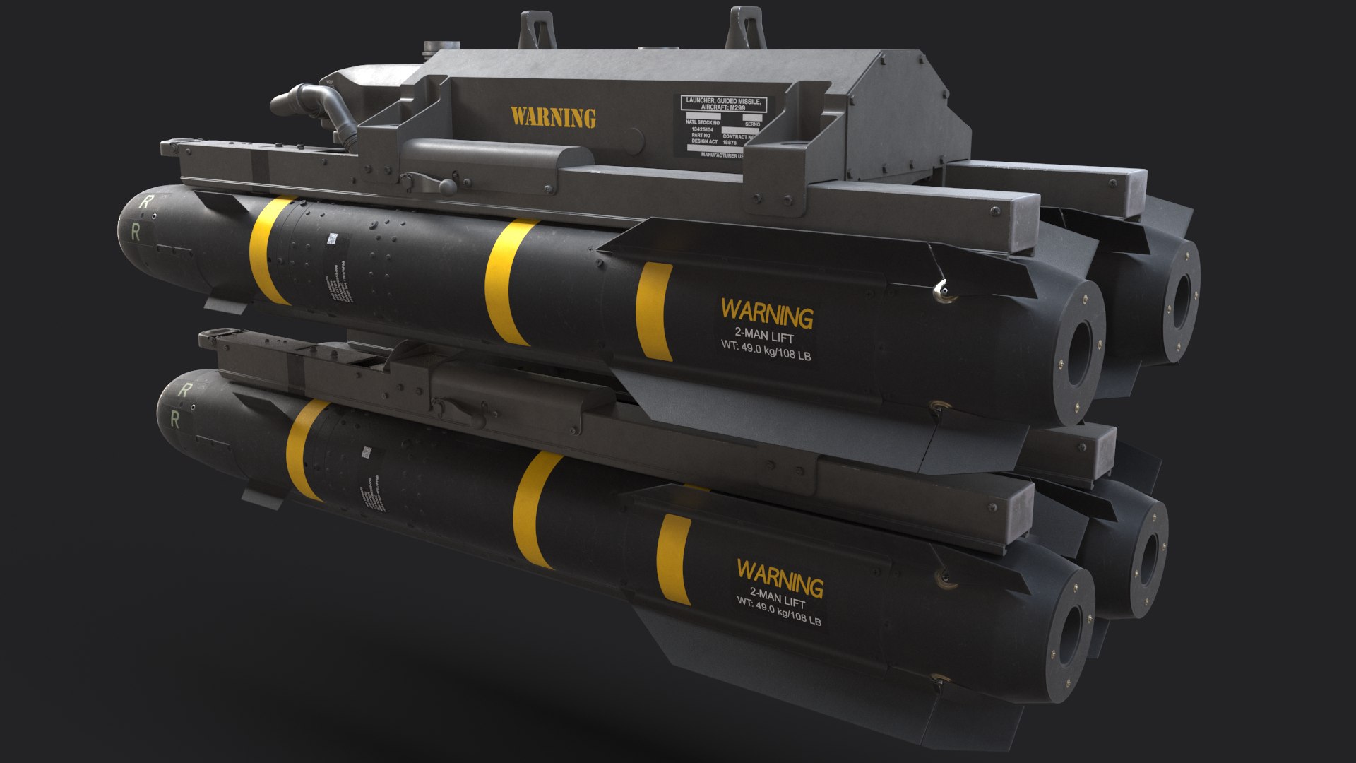 AGM-114R Hellfire with M299 Launcher 3D model https://p.turbosquid.com/ts-thumb/3u/Sz8p2j/Xu/agm114rm299_006/png/1675112013/1920x1080/fit_q87/7042e08d2395f673abd627836ce71665372ec521/agm114rm299_006.jpg