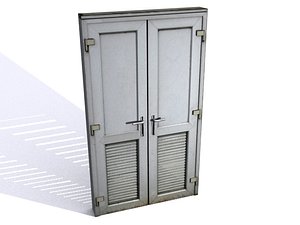 3d model old door