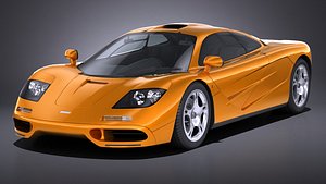 LowPoly Mclaren F1 1994